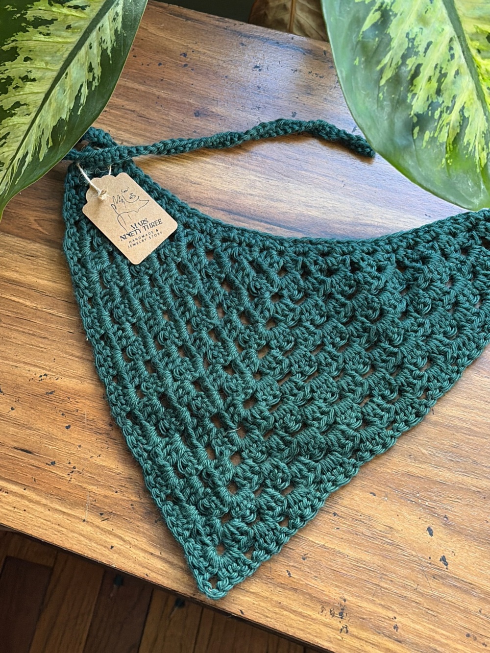 CROCHET BANDANNA